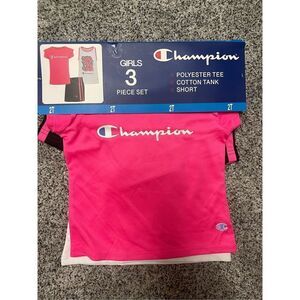 Champion Girls 3 Piece Short Set 2T